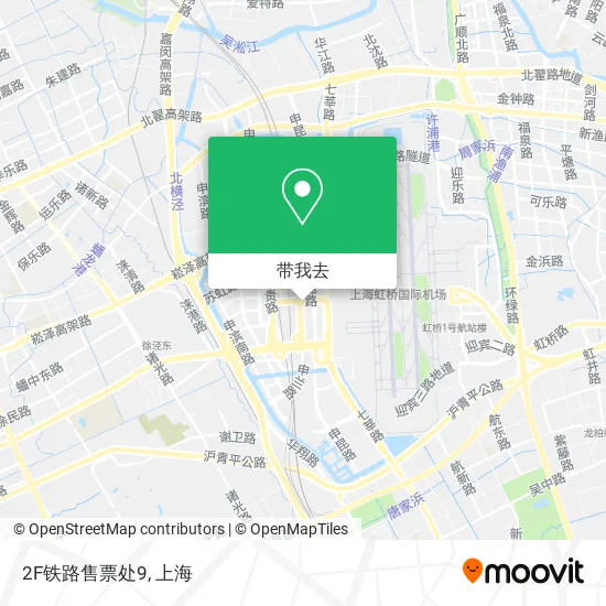 2F铁路售票处9地图