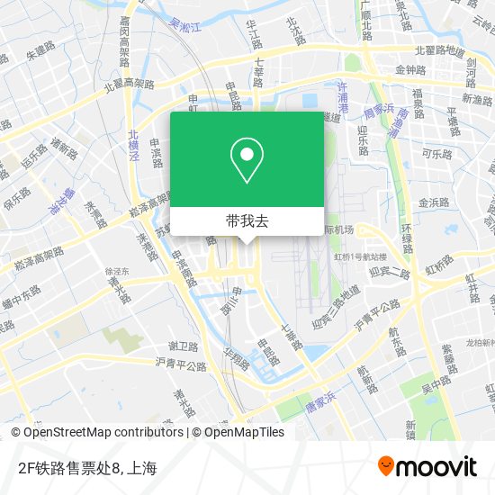 2F铁路售票处8地图