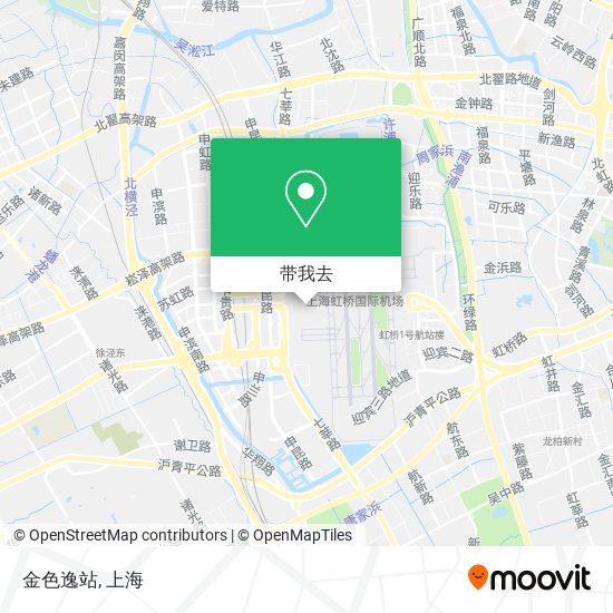 金色逸站地图