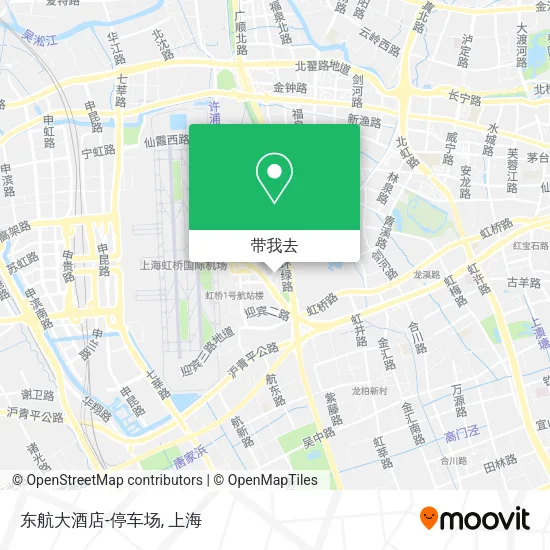 东航大酒店-停车场地图