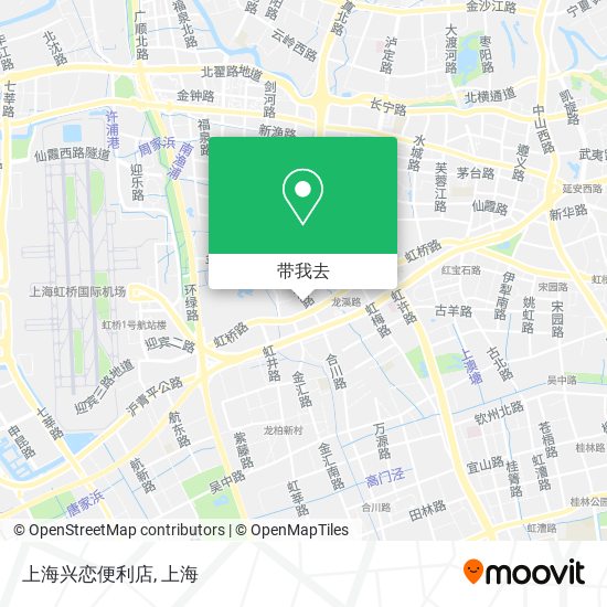上海兴恋便利店地图