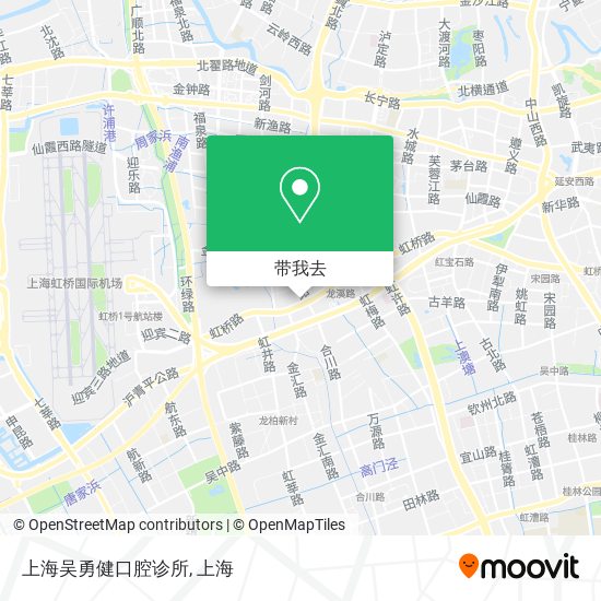 上海吴勇健口腔诊所地图