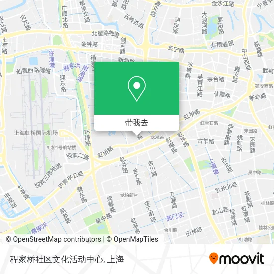 程家桥社区文化活动中心地图