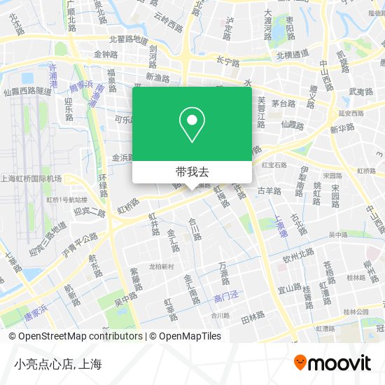 小亮点心店地图