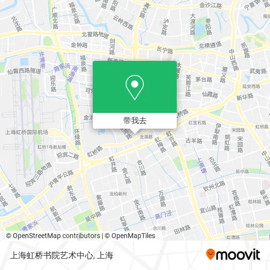上海虹桥书院艺术中心地图