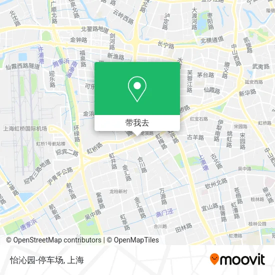 怡沁园-停车场地图