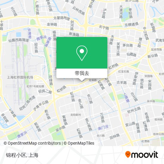 锦程小区地图