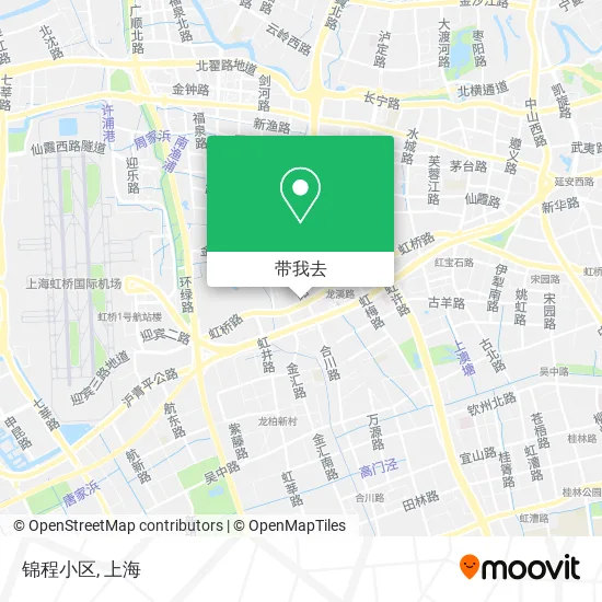 锦程小区地图