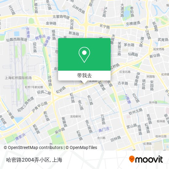 哈密路2004弄小区地图