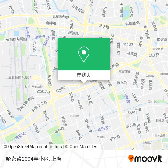 哈密路2004弄小区地图