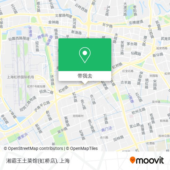 湘霸王土菜馆(虹桥店)地图