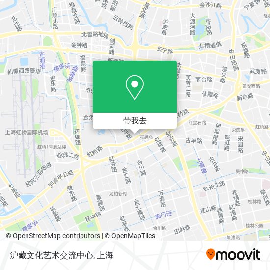 沪藏文化艺术交流中心地图
