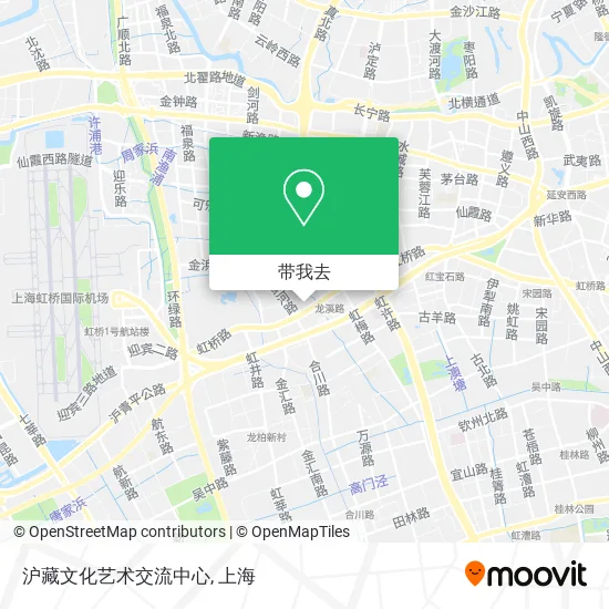 沪藏文化艺术交流中心地图