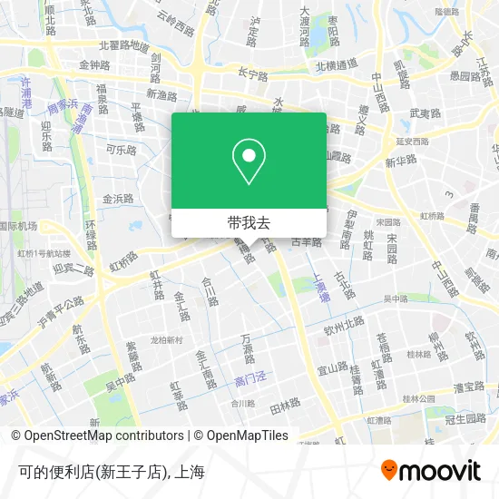 可的便利店(新王子店)地图