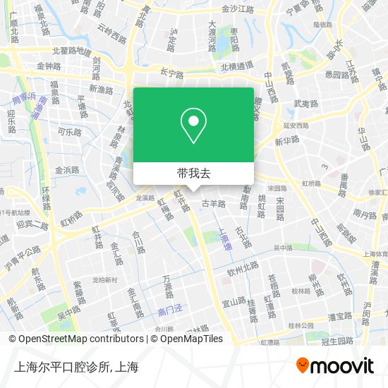上海尔平口腔诊所地图