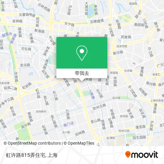 虹许路815弄住宅地图