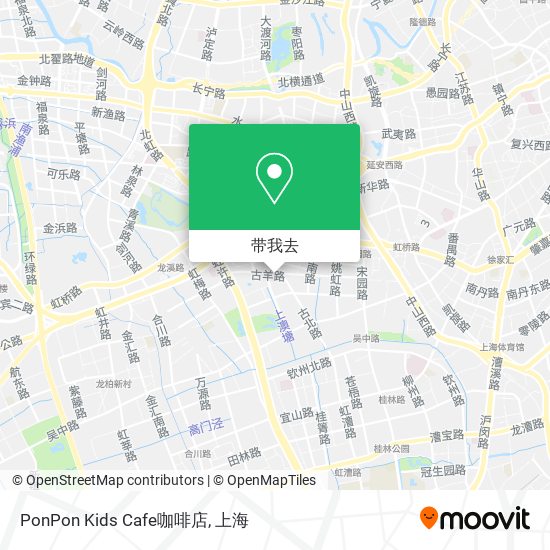 PonPon Kids Cafe咖啡店地图