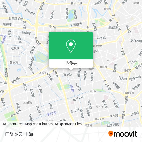 巴黎花园地图