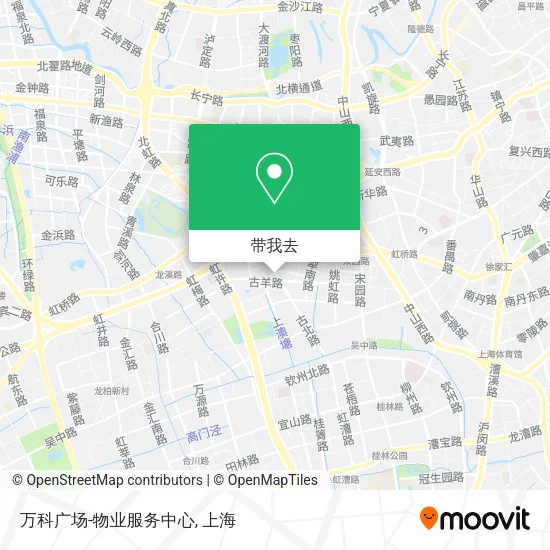 万科广场-物业服务中心地图