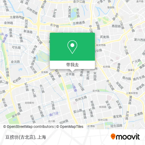 豆捞坊(古北店)地图
