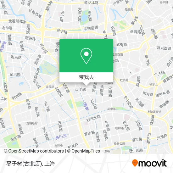 枣子树(古北店)地图