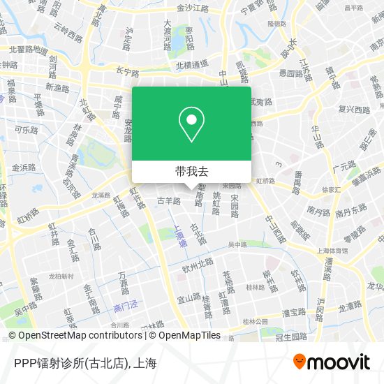 PPP镭射诊所(古北店)地图