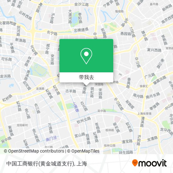 中国工商银行(黄金城道支行)地图