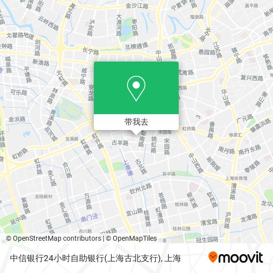 中信银行24小时自助银行(上海古北支行)地图