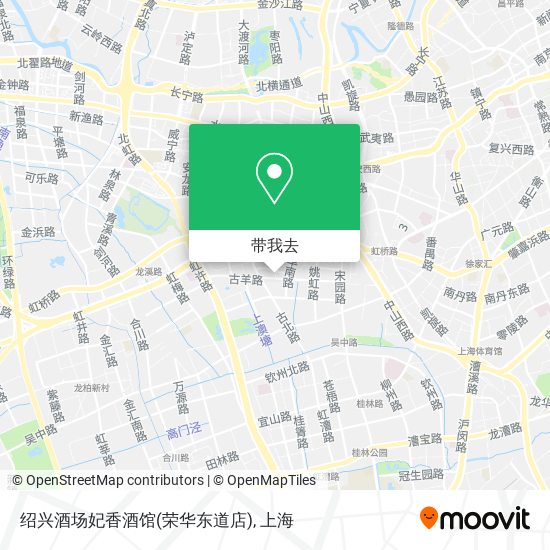 绍兴酒场妃香酒馆(荣华东道店)地图