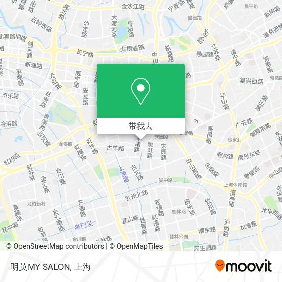 明英MY SALON地图