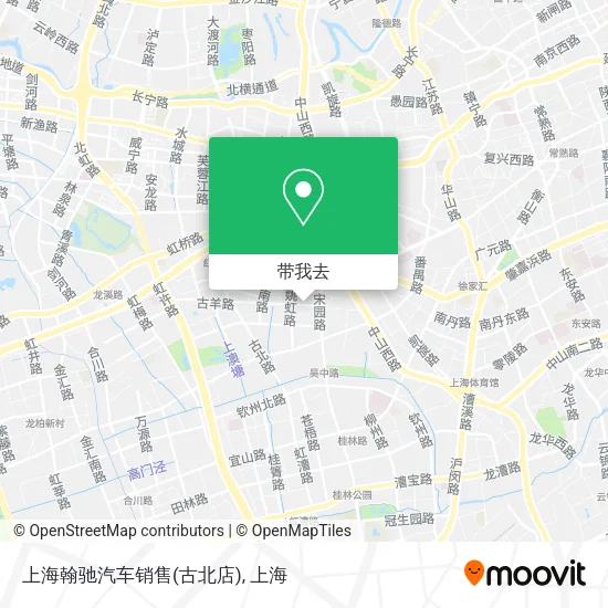 上海翰驰汽车销售(古北店)地图