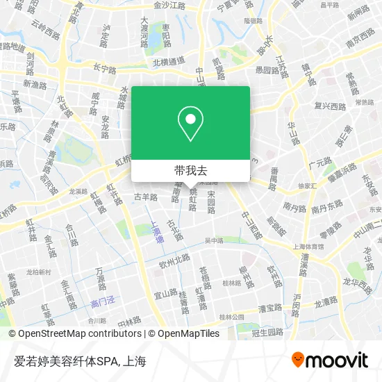 爱若婷美容纤体SPA地图