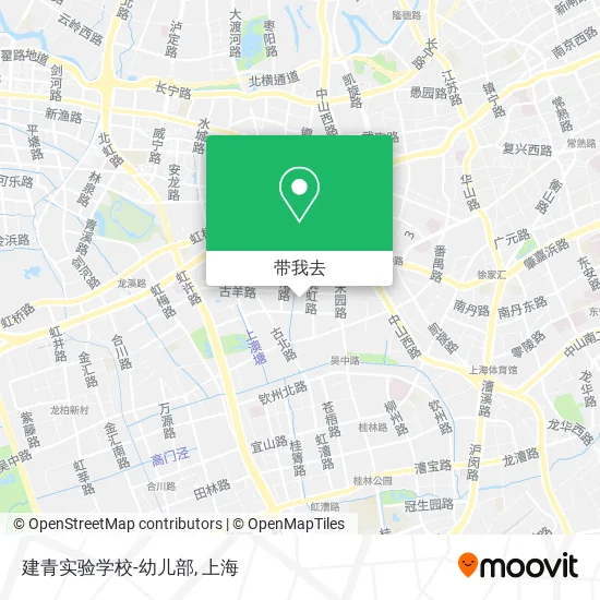 建青实验学校-幼儿部地图