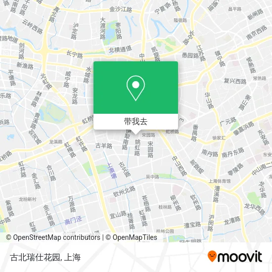 古北瑞仕花园地图