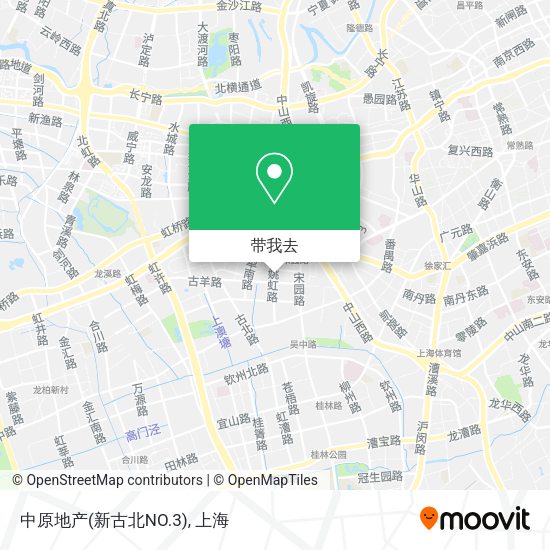 中原地产(新古北NO.3)地图