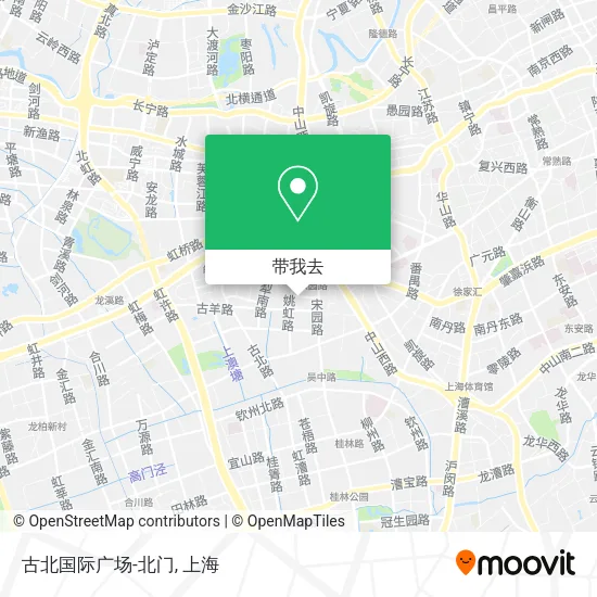 古北国际广场-北门地图