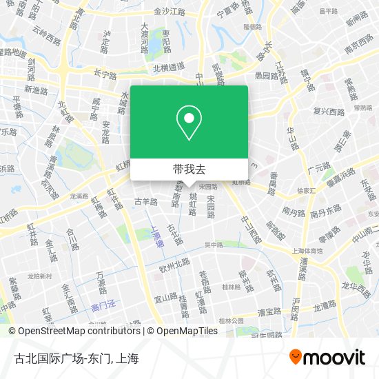 古北国际广场-东门地图