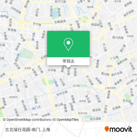 古北瑞仕花园-南门地图