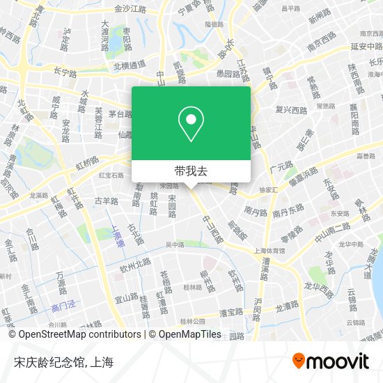宋庆龄纪念馆地图