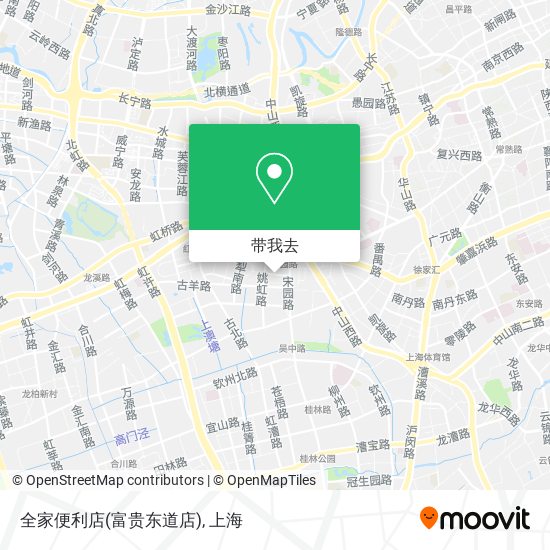 全家便利店(富贵东道店)地图