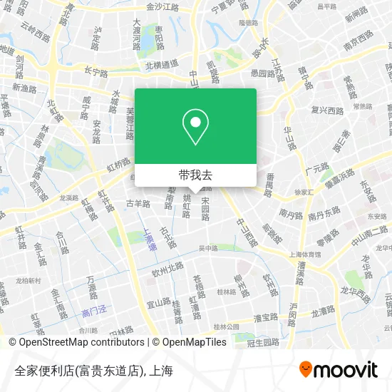 全家便利店(富贵东道店)地图