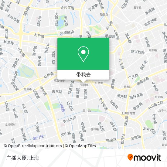 广播大厦地图