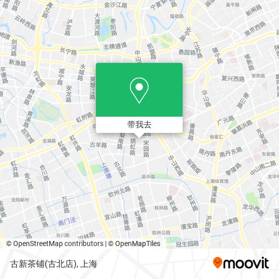 古新茶铺(古北店)地图