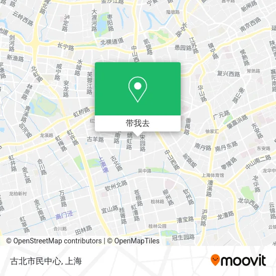 古北市民中心地图