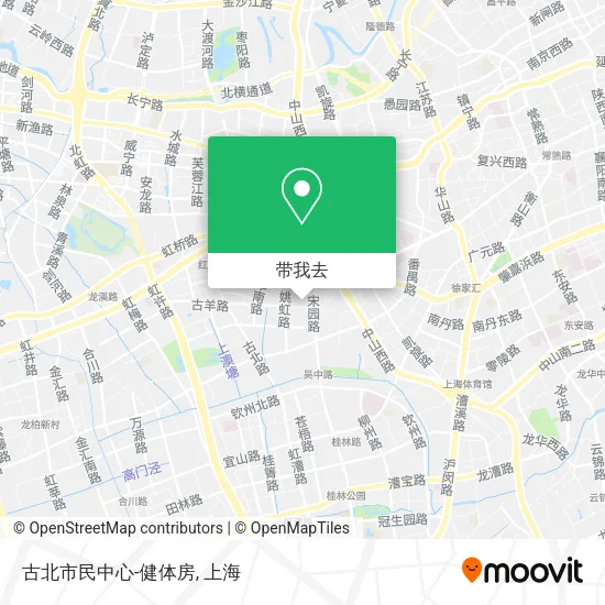 古北市民中心-健体房地图