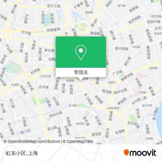 虹东小区地图