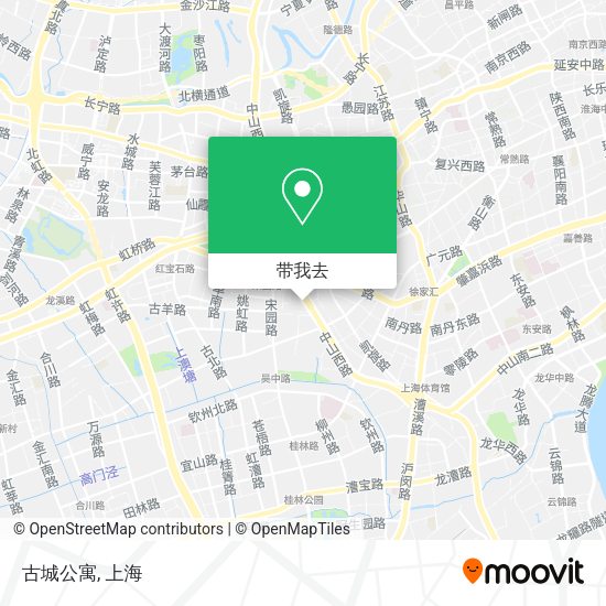 古城公寓地图