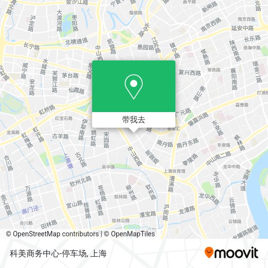科美商务中心-停车场地图