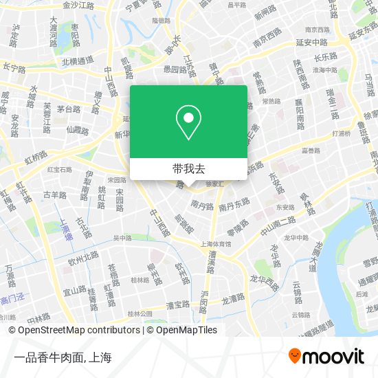 一品香牛肉面地图
