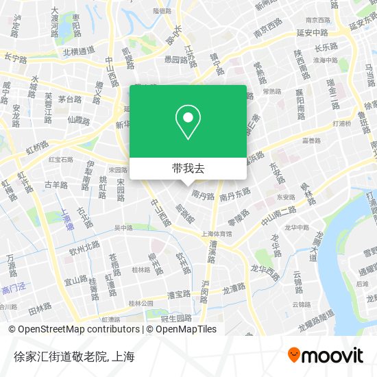 徐家汇街道敬老院地图